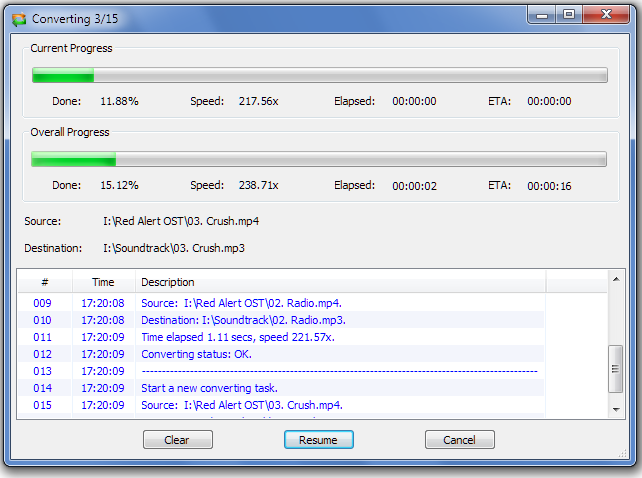 Converting MP4 to MP3